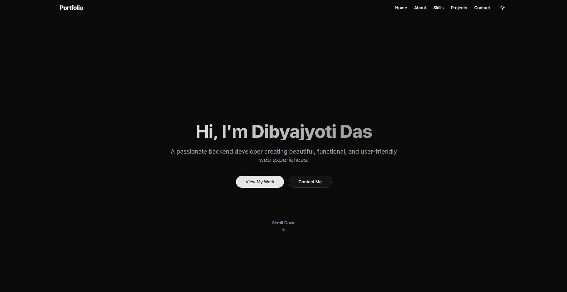 Portfolio Website