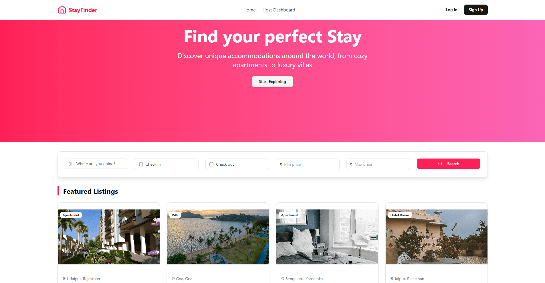 StayFinder